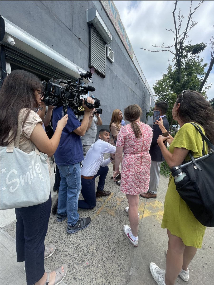 SenSteveChan's tweet image. Here I am again in Sunset Park, 3 days after a fatal hit-and-run in Sheepshead Bay.
52 street. 2 pedestrians mowed down in yet another fatal hit and run.
I hope this is a wakeup call for other representatives to finally ban off-road vehicles on our roads.