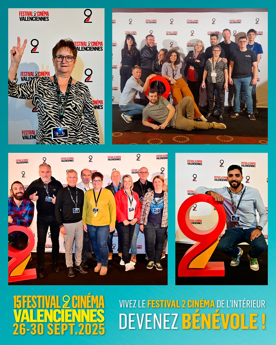 ✨ La 15ᵉ édition du Festival 2 Cinéma arrive bientôt à Valenciennes !

Envie de plonger dans les coulisses d’une manifestation culturelle régionale majeure ou de prêter main-forte aux projections du Ciné-Club ?

Rejoignez notre équipe bénévole !
Infos 👇
tinyurl.com/mvbkz8h4