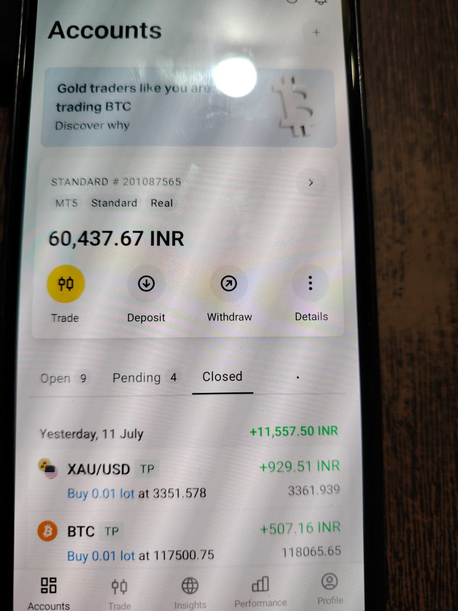shd0029's tweet photo. @365ForexTrader 
#TEAMCONNECT 
#FXADVANCE 
Thank you Love and Dimple Mam, Todays Profit https://t.co/G4Q5Mmy2IL