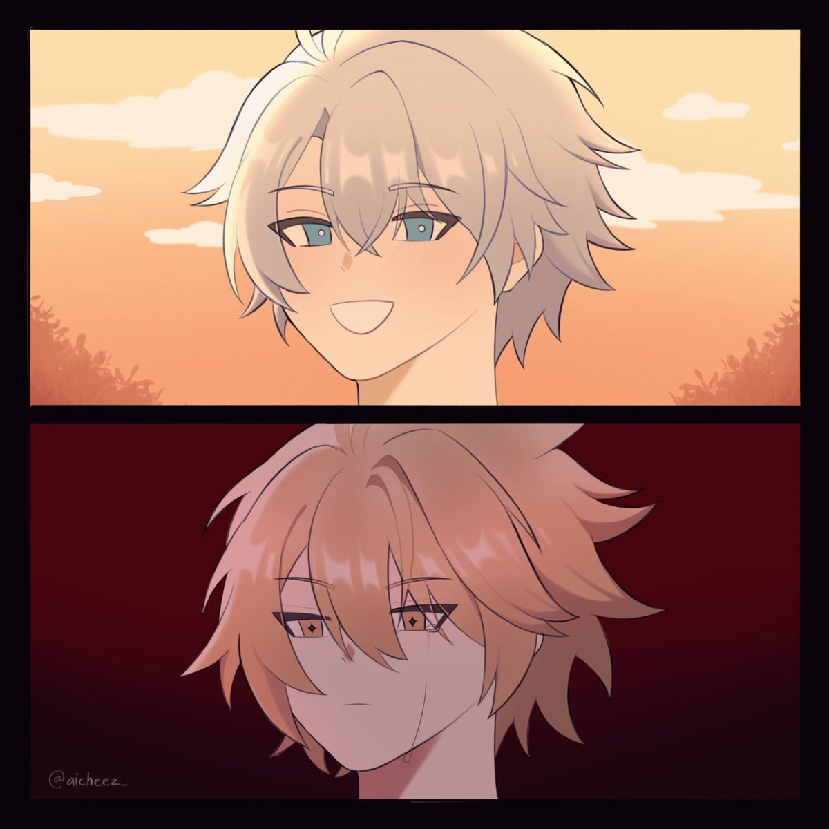 aicheez_'s tweet image. ☀️→🔆
#phainon #khaslana #HonkaiStarRail