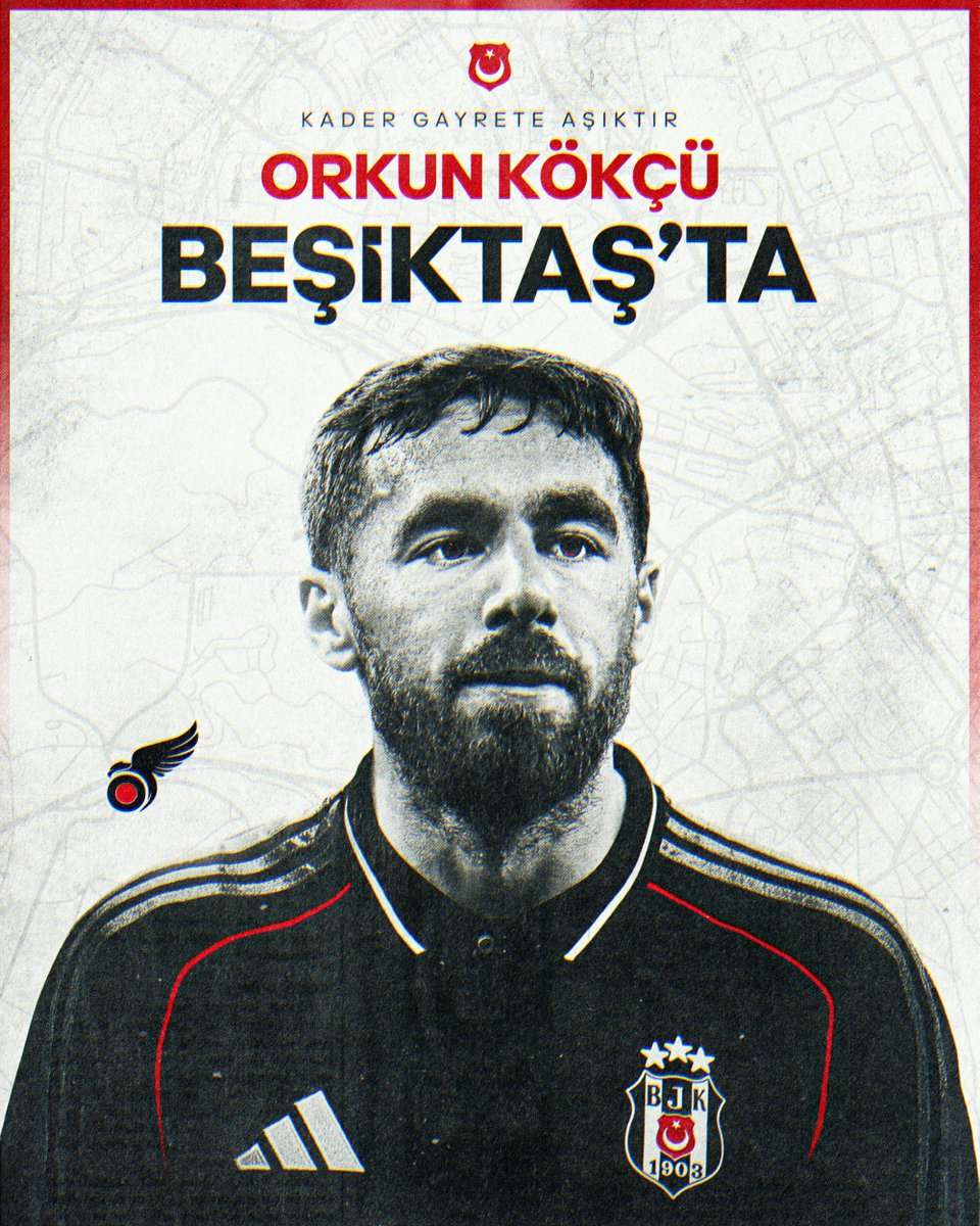 Orkun Kökçü, çok sevdiği Beşiktaş'ına kavuştu.