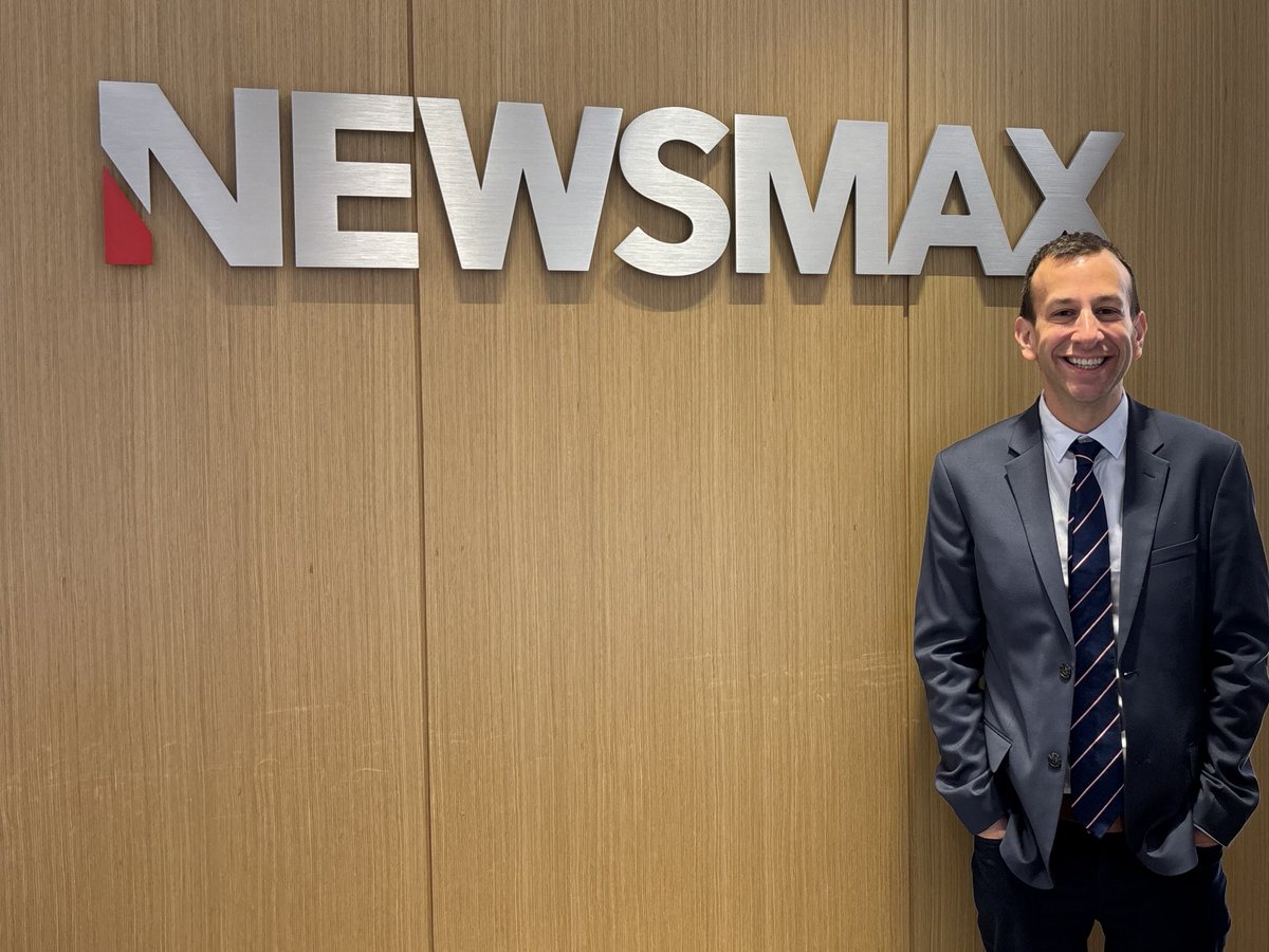 I'VE JOINED <a href="/NEWSMAX/">NEWSMAX</a>! 

I am thrilled to join Newsmax as associate editor, reporting to CEO <a href="/ChrisRuddyNMX/">Christopher Ruddy</a>, working to integrate content across its various units, and help drive new editorial initiatives.
 
Huge thanks to Chris for this incredible opportunity during such a