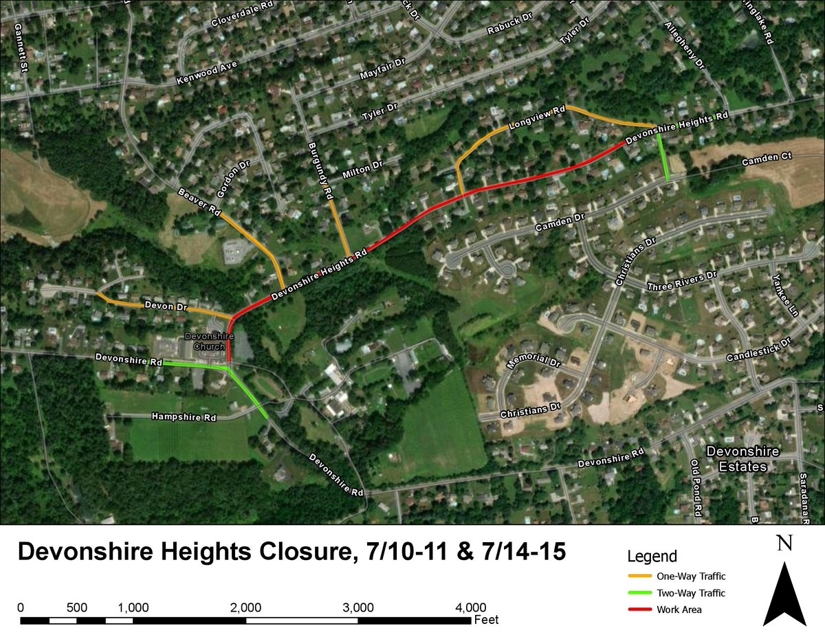 LowerPaxtonTwp's tweet image. 🚧 Road work alert: Devonshire Heights (Devonshire Rd to Veterans Ln) &amp;amp; Timothy Rd (at Fairmont Dr) will see closures 7/14–7/17 for paving &amp;amp; curb work, 7AM–5PM (weather permitting). Local traffic allowed.
🚧 More info: bit.ly/LPaxRoadConstr…
#lowerpaxtontownship #roadwork
