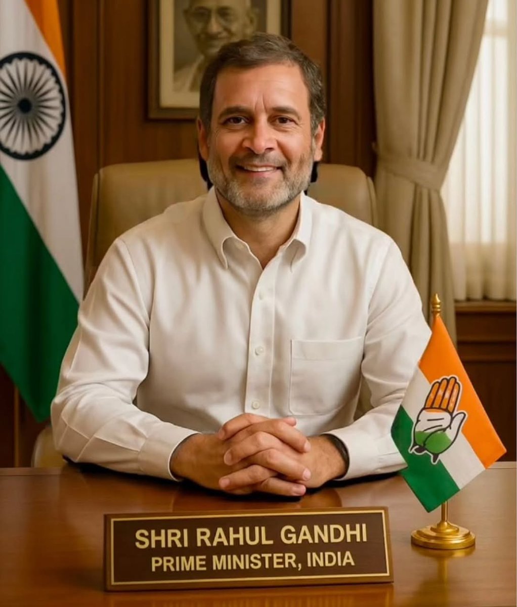 INCManohar's tweet image. Millions of #Congressi Dream ♥️🙌

Who all Agree?
#RahulGandhi