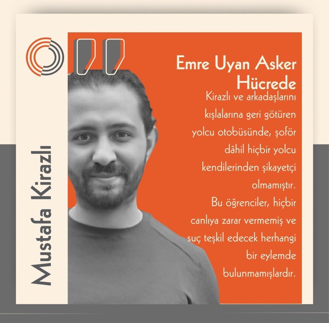 Yarın bir gün kendi kardeşimiz, çocuğumuz, arkadaşımız da aynı adaletsizliğe maruz kalabilir. Bugün Mustafa Kirazlı için susarsak, yarın herkes için geç olabilir
<a href="/adalet_bakanlik/">T.C. Adalet Bakanlığı</a>
<a href="/AliYerlikaya/">Ali Yerlikaya</a>
MustafaKirazlı İçinSesVer