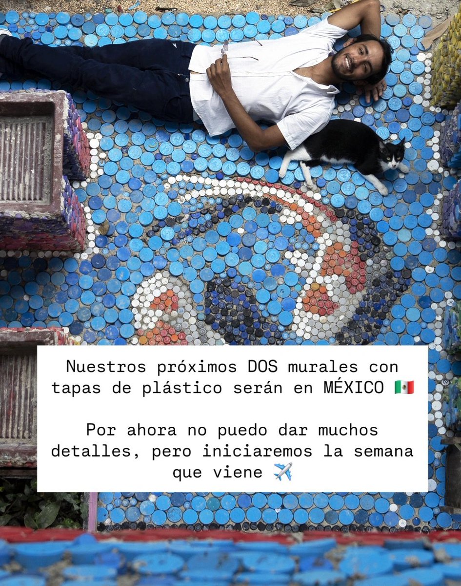 Olivarescfc's tweet image. Nuestros próximos dos murales de tapas serán en México 🇲🇽✈️
Iniciaremos la semana que viene.
