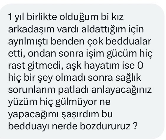 Nerede bozdurur ?