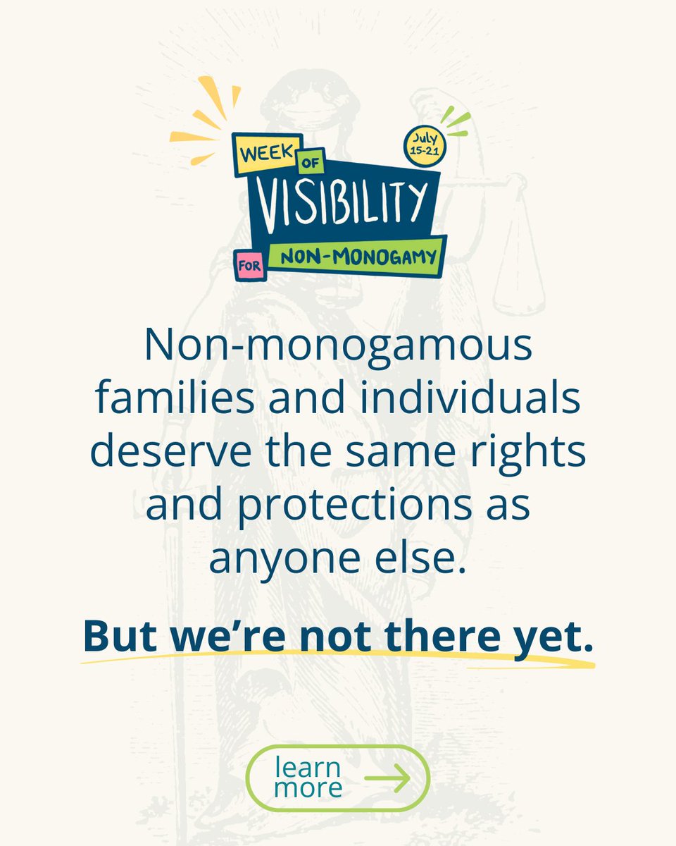 Here's why we need a strong movement for non-monogamy rights and acceptance:
🧵