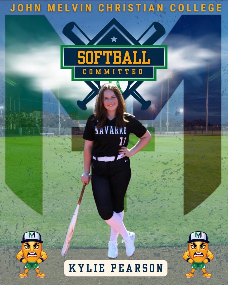 KylieSPearson's tweet photo. Super excited to announce my commitment to John Melvin Christian College in Winter Park and can’t wait to start!! #gomangos
@JMCCSoftball @BLester1993 @BSherSB https://t.co/A7K0jtwlvB