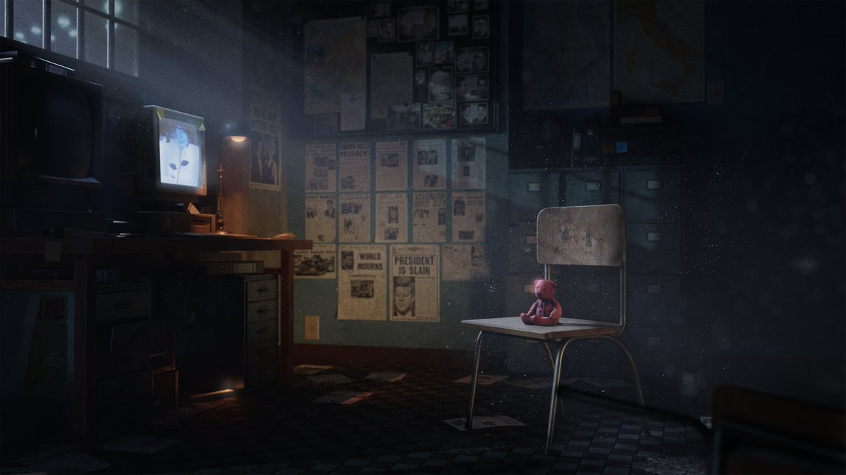 my first render applying what i learned from lighting
big shout out to <a href="/1AeJz/">عبدالرحمن</a>  for guiding me  <3

Room from <a href="/Blender_Kit/">BlenderKit</a> 
#b3d #photoshop
