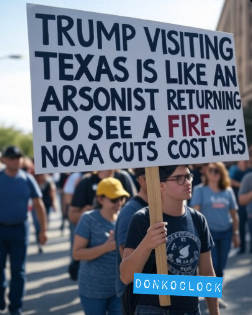 donkoclock's tweet image. NOAA cuts cost Texas lives.

Who Agrees ✋
