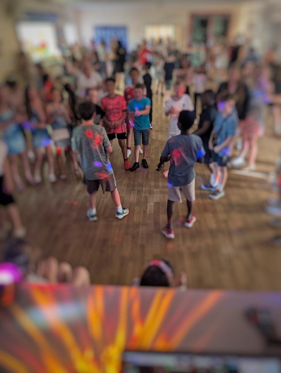 Final disco of the evening for our Y5/6 children! Year 6's last ever School Disco at OLOL 😢 
Macarena is currently playing and the dancefloor is full. Certainly going to miss our gorgeous Y6!!!