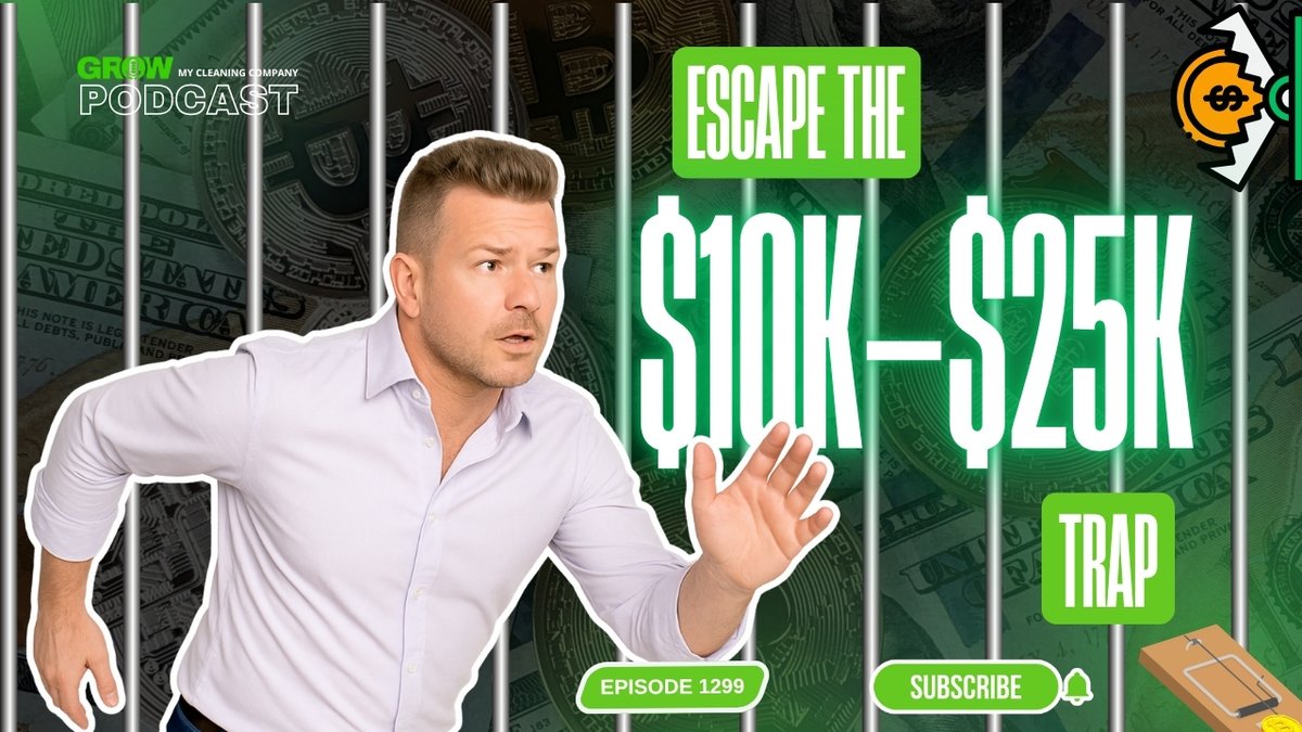 Why most cleaning companies plateau at $10-$25K/ mo and how to break thr... youtu.be/iqzRQeeSPyk?si… via <a href="/YouTube/">YouTube</a>