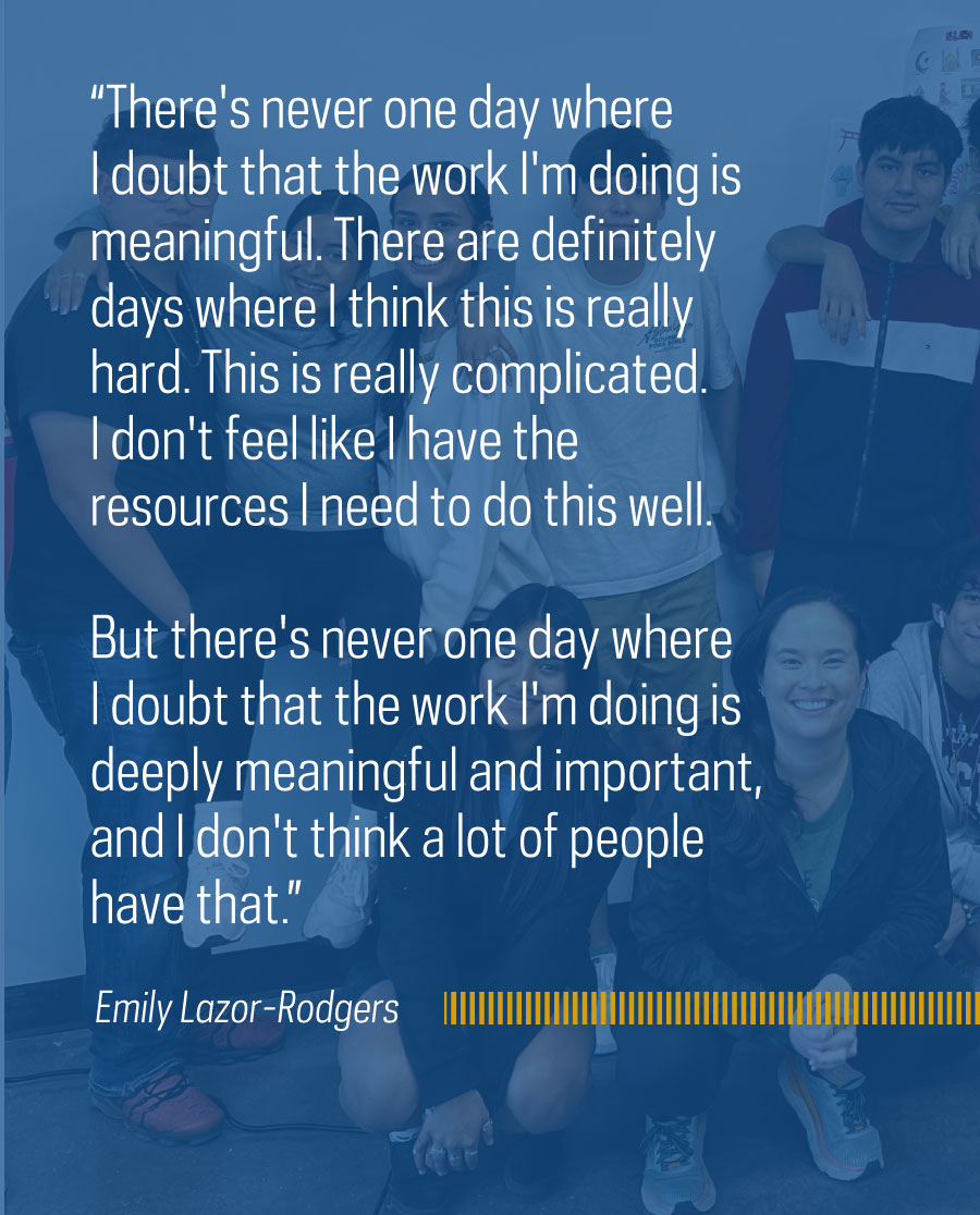Congratulations to ACE graduate, Emily Lazor-Rodgers! Emily is one of this year's winners of the Michael Pressley Award for Excellence in Catholic Education.

“When You Really Believe in Something — It's Really Easy to Not Quit” bit.ly/4lqMl2A