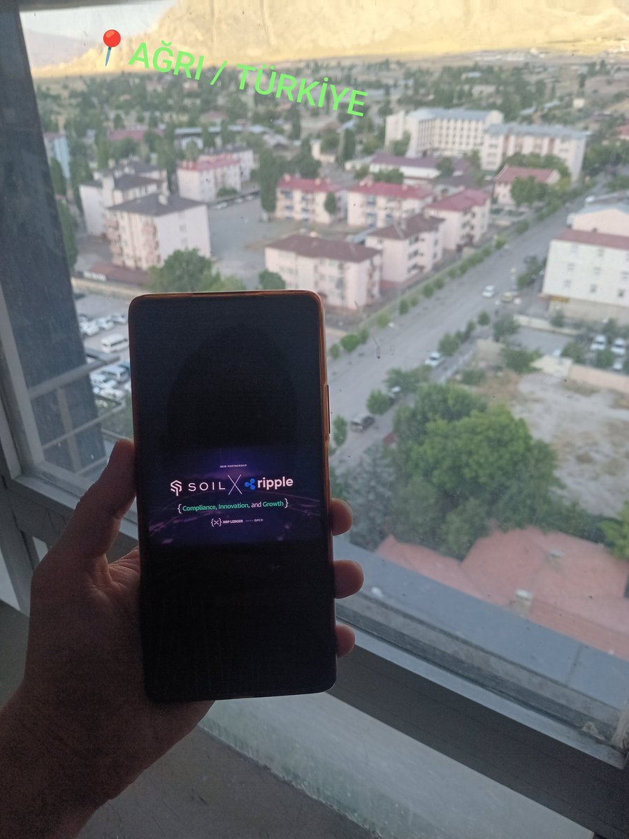 Ağrı dan güneşinin doğuşundan herkese selamlar 🙌

✨Bugün sizlere gurur duyduğum projem #SOIL’den bahsetmek istiyorum
 🚀  $SOIL DeFi dünyasında güven ve istikrarın adresi olmaya devam ediyor.

 Peki, son zamanlarda $SOIL ile XRP arasındaki ilişki ne durumda ❓ Hadi kısaca
