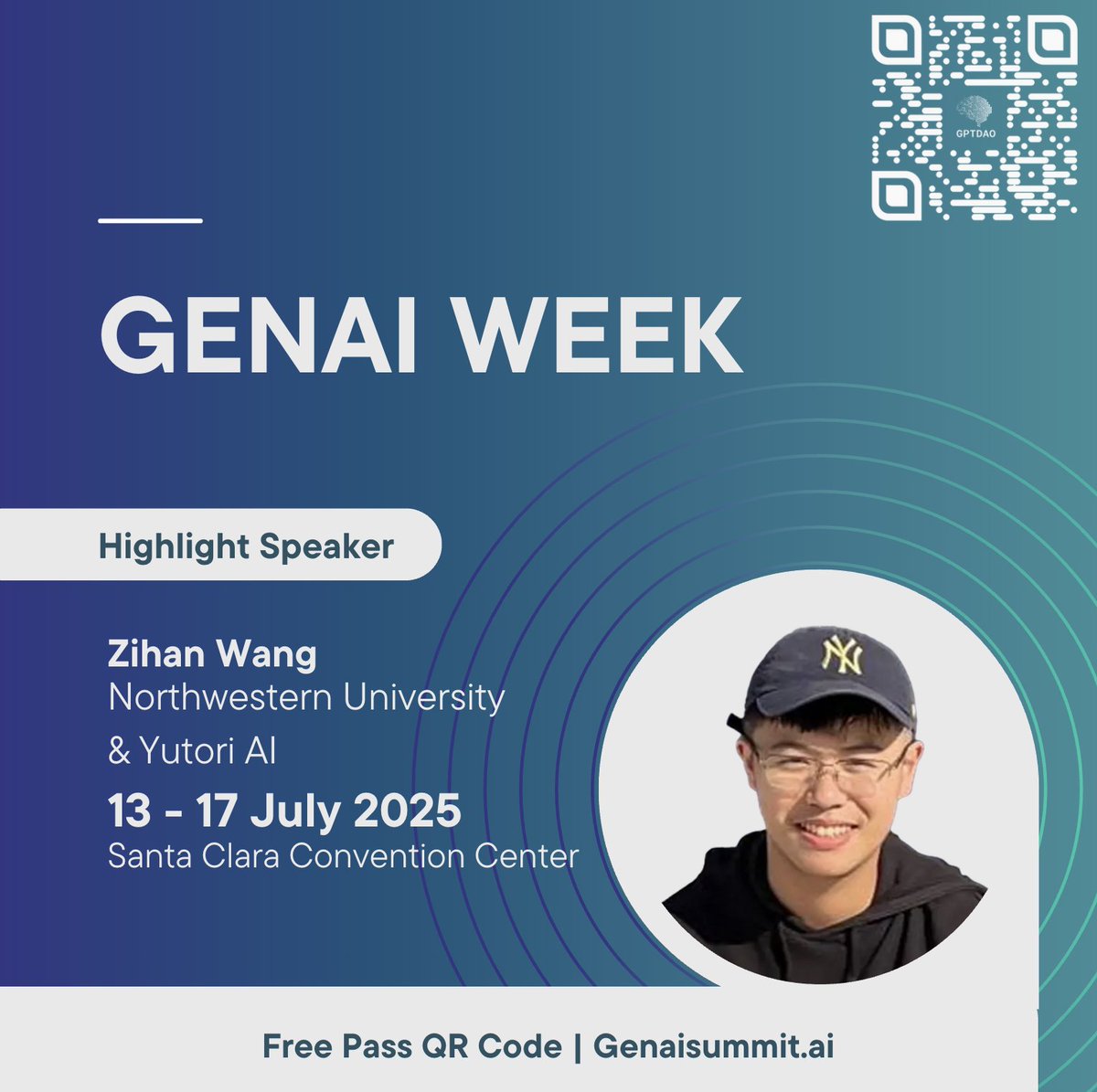 wzihanw's tweet image. Excited to be speaking about agents at #GenAIWeek Silicon Valley this Sunday, July 13!
Meet us at the panel Agent-to-Human Interfaces & Interactions, 10:50-11:30 AM :)