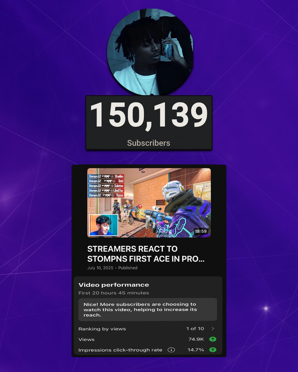 Shaunie's tweet image. 150K For Stompn👑