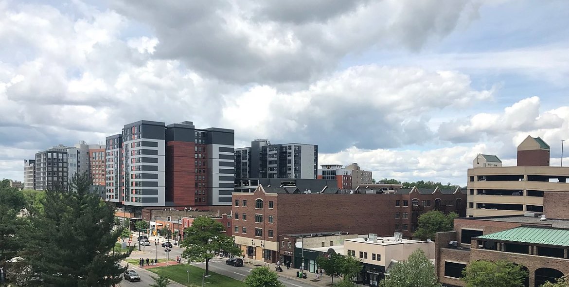 East Lansing, MI (MSU) (Ingham County)

71% White, 13% Black, 10% Asian
67.4% college educated

Median household income: $43,547

2004: Kerry +33.6 🔵
2008: Obama +51.1 🔵
2012: Obama +44.0 🔵
2016: Clinton +49.2 🔵
2020: Biden +60.1 🔵
2024: Harris +57.8 🔵