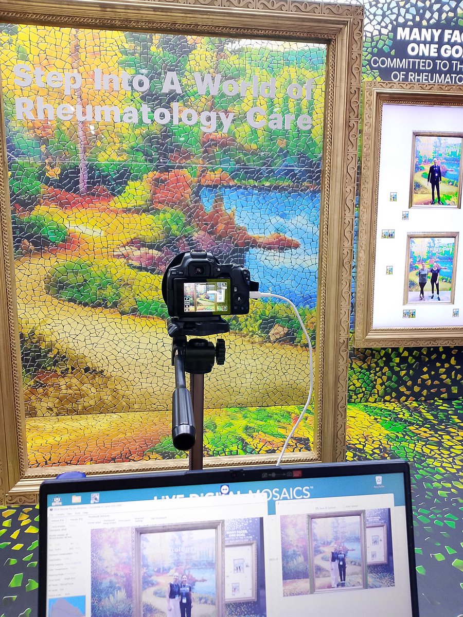 Photos so good they just had to be framed! Our event with Abbvie in Barcelona was picture perfect! #PictureMosaics #EventActivations #Innovation #DigitalPhotoMosaic