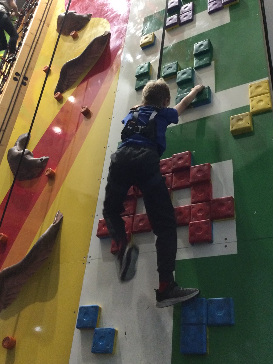 The second activity was climbing, where the class showed peak performance...