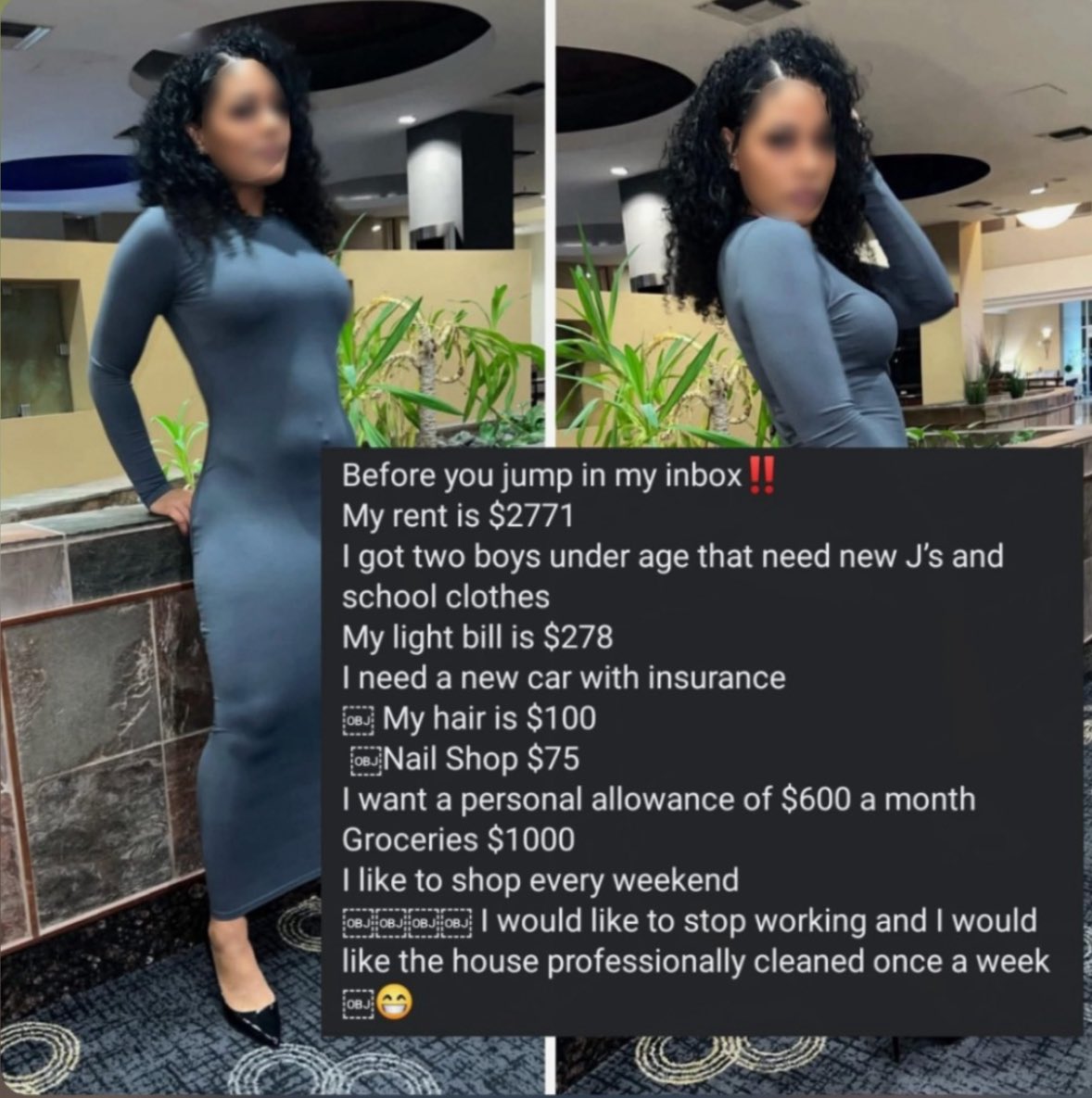 Can you be medium fat and have requirements like this?