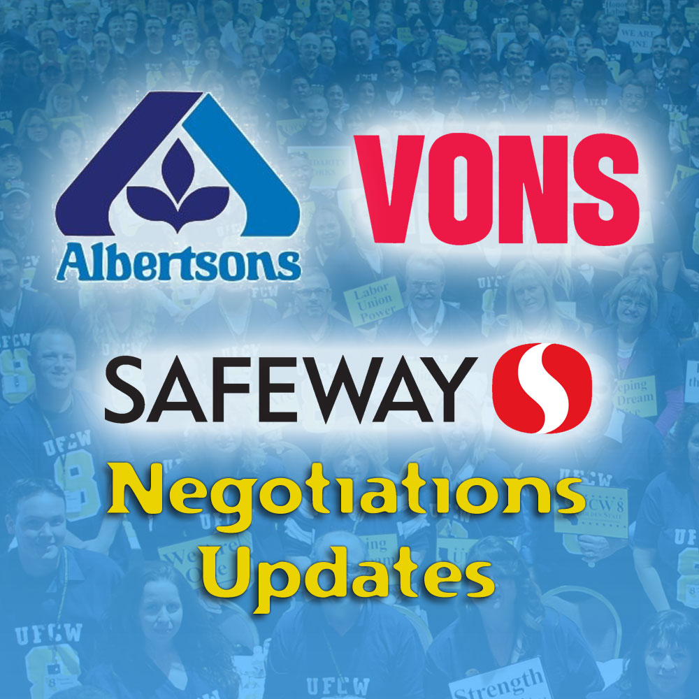 UFCW8's tweet image. #UFCW8 Central & Northern CA Negotiations Update: #Albertsons, #Safeway, & #Vons - Members Approve Strike Authorization
Members have made their voices heard—loudly & unequivocally with a near unanimous strike authorization vote. #SolidarityWorks!
ufcw8.gs/SVA71125