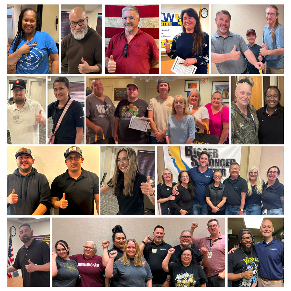 UFCW8's tweet image. #UFCW8 Central & Northern CA Negotiations Update: #Albertsons, #Safeway, & #Vons - Members Approve Strike Authorization
Members have made their voices heard—loudly & unequivocally with a near unanimous strike authorization vote. #SolidarityWorks!
ufcw8.gs/SVA71125