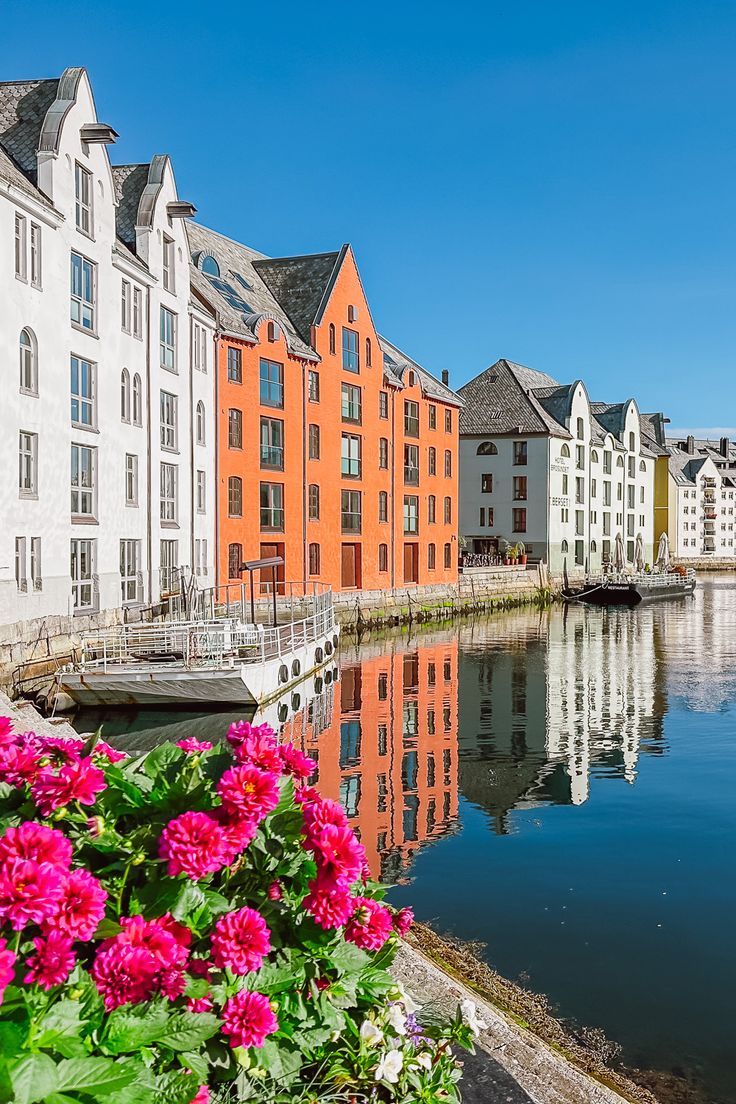 Summer in Ålesund  🇧🇻❤️🍓 best weekend wishes for you  all here..🩷💞🦋