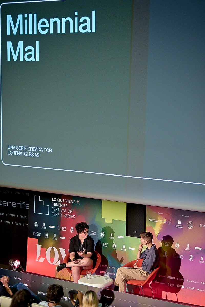 🐺 Presentación de contenidos de Filmin de la mano de Pilar Toro, en #LQV25 en Tenerife.