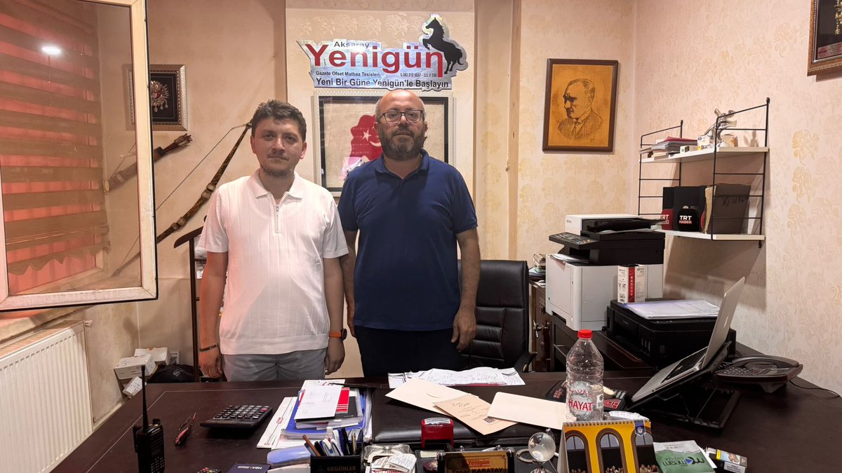 Yerel Basınımız Aksaray Yenigün  Gazetesini ziyaret ettik.Şehrimiz   ve ülkemiz gündemi ile ilgili görüş alış verişinde bulunduk. Kentin hafızasını tutan yerel basın  şeffaf ve katılımcı yönetim anlayışının en önemli paydaşlarından biridir.