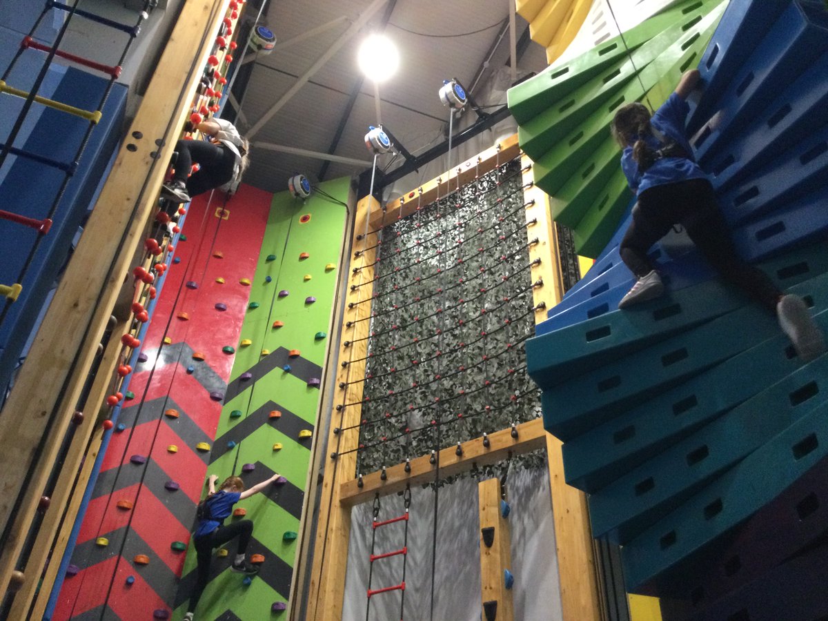 The climbing really caught our interest - it was gripping stuff!