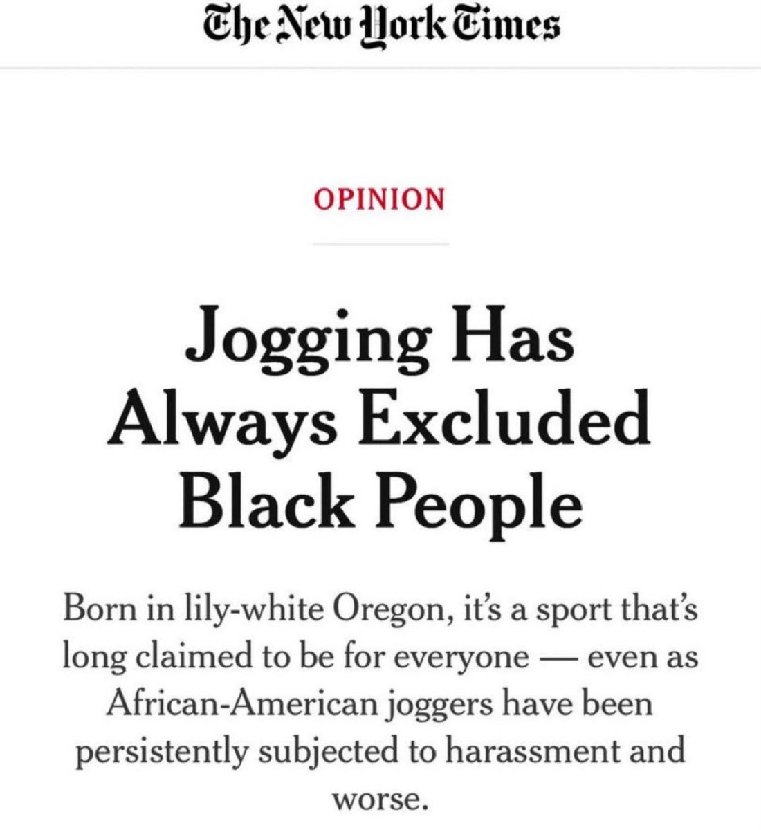 My friends… this is true.

I bought some jogging sneakers and went to test them out on the local track near me. Out of nowhere, about 5-20 Klansmen and women jumped me, took my shoes, and tried to put a noose around my neck. 

I was wearing running shorts and the Klanswomen