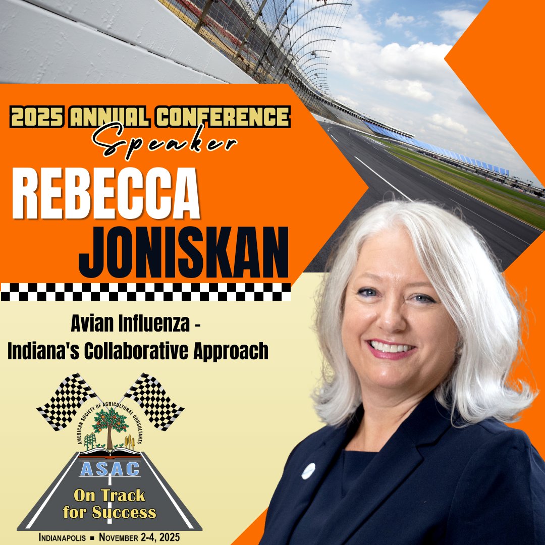 Indiana State Poultry Assoc. President Rebecca Joniskan works in state &amp; federal policy &amp; advocacy, supporting avian health programs; sustainability / environmental regulatory issues; economic development &amp; increased exports of Indiana poultry &amp; eggs. bit.ly/41OkVMI