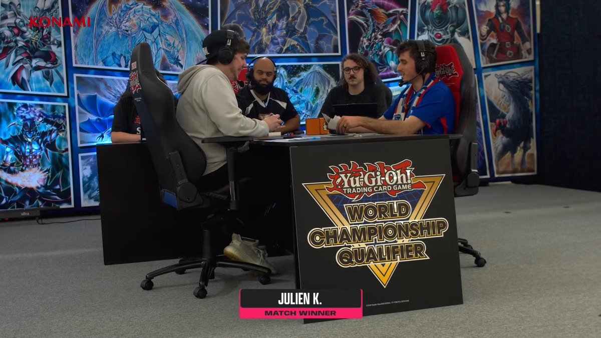 BreakflipJO's tweet image. 🇫🇷Julien K. se qualifie pour le Championnat du monde de Yu-Gi-Oh! TCG à Paris ! 

Bon retour à la maison ! 🥖🥖🥖
