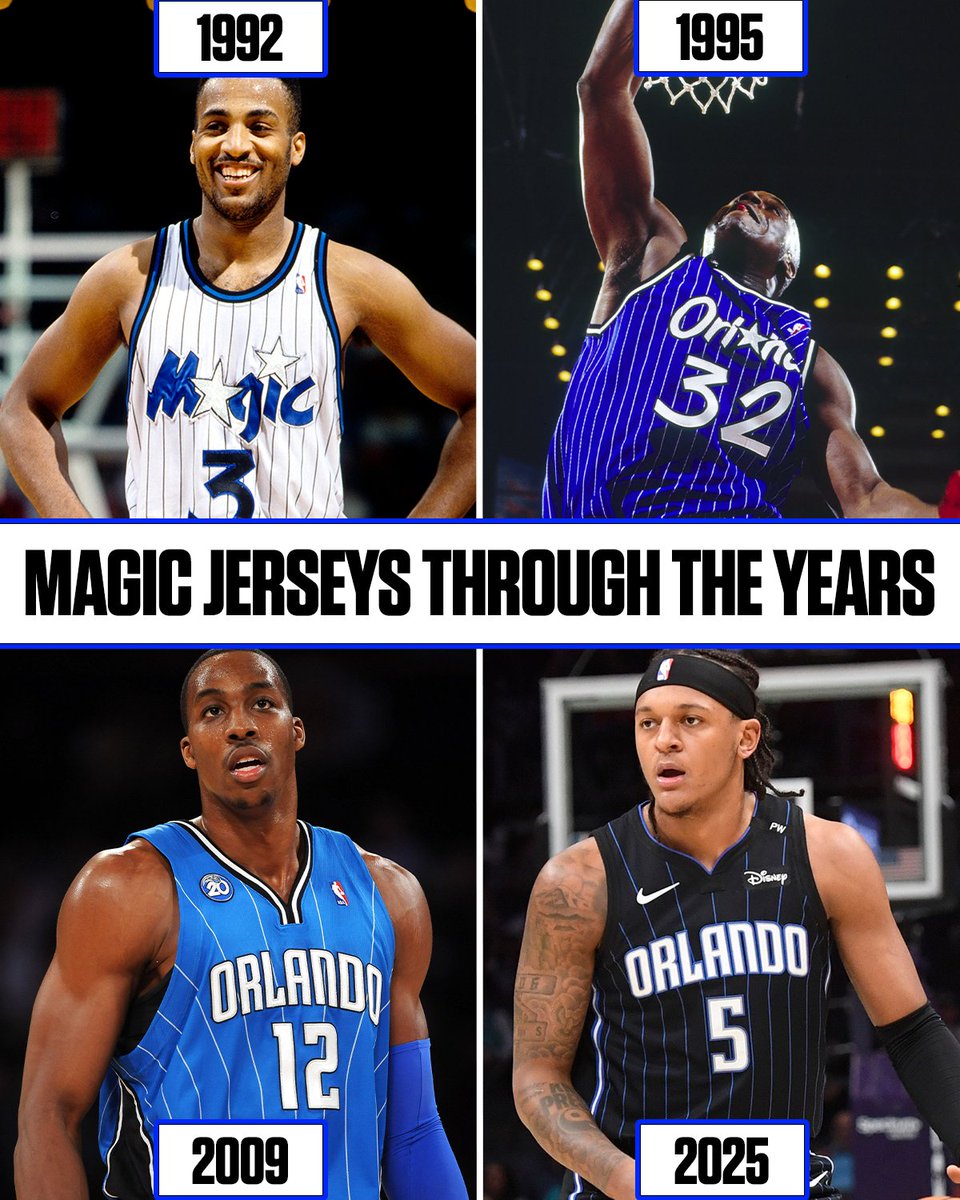 NBAonNBC's tweet image. Rank these Orlando Magic unis 1-4. 💬