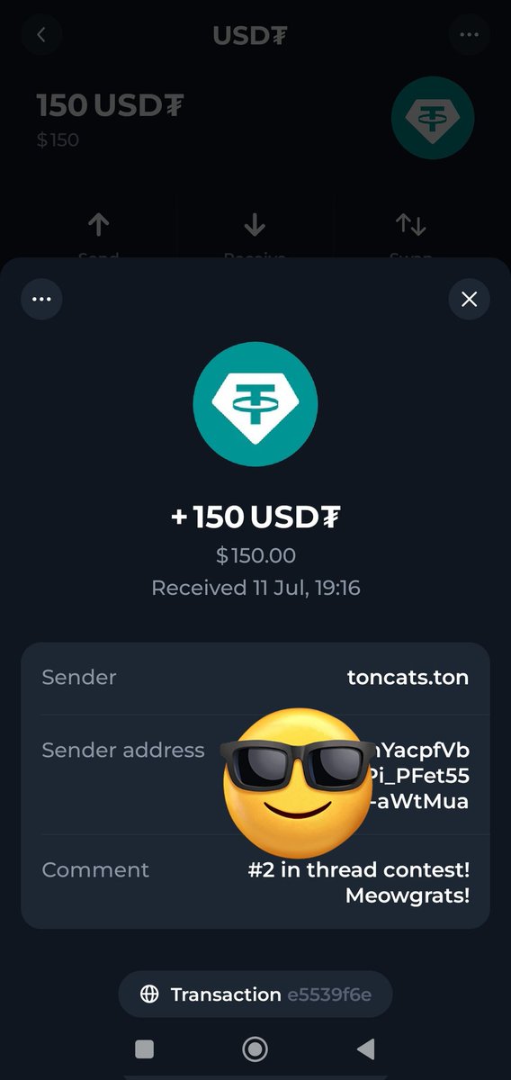Meow🎉🎉! What a way to end the week🙌🙌🎉

I’m beyond excited and grateful to have come 2nd in the thread contest  and to get paid for it too! 🥹🔥

This is my very first time winning a thread contest, and it truly means a lot. 
Thank you so much to the organisers