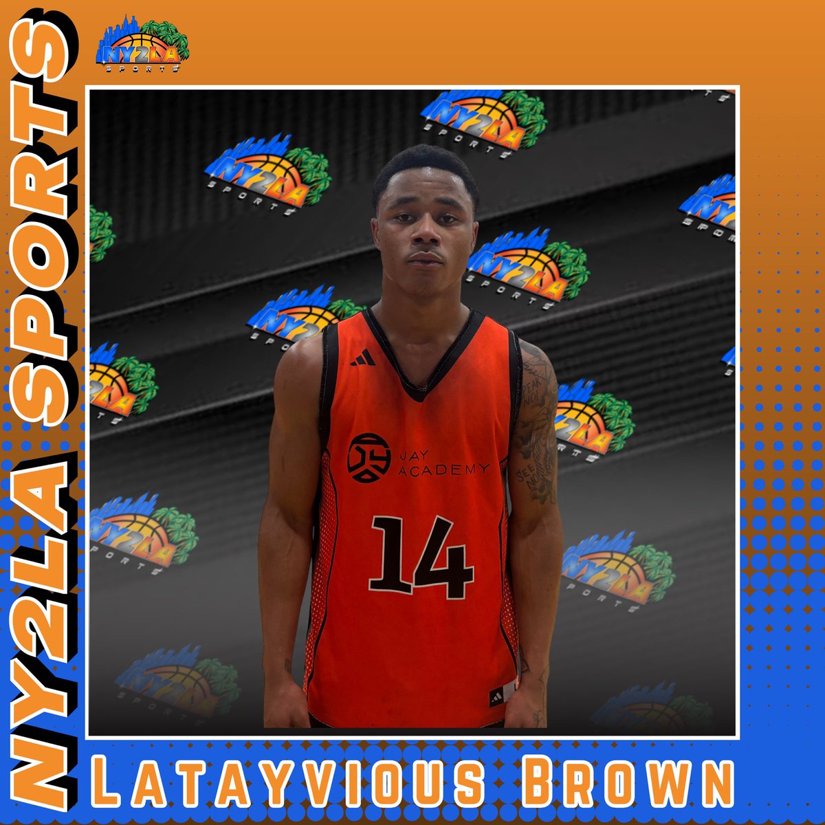 Tommy Sampson (@tsba5ketball) on Twitter photo Latayvious Brown stole the show with a high flying alley oop and a handful of acrobatic finishes above the rim. You have to find him in transition early or its showtime. His athleticism makes him a great rebounding guard as well. <a href="/ny2lasports/">NY2LA SPORTS</a> <a href="/JAYAcademyAAU/">JAY Academy</a> Latayvious Brown stole the show with a high flying alley oop and a handful of acrobatic finishes above the rim. You have to find him in transition early or its showtime. His athleticism makes him a great rebounding guard as well. <a href="/ny2lasports/">NY2LA SPORTS</a> <a href="/JAYAcademyAAU/">JAY Academy</a>