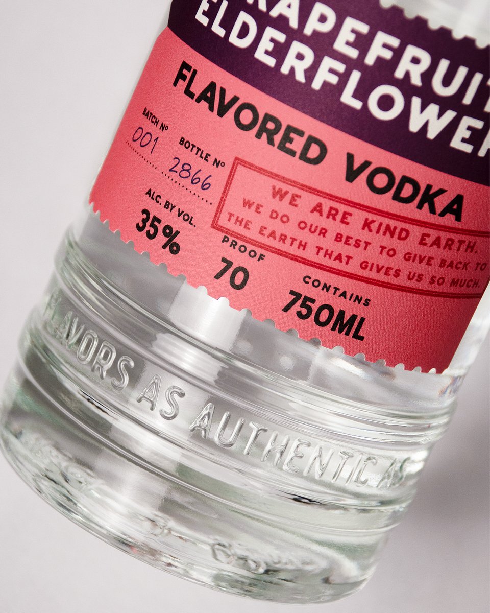 cfnapa's tweet photo. Fresh and friendly, our design for Kind Earth Organic Vodka bursts with bright, bold colors.

#kindearth #cfnapa #drinkwithyoureyes #branddesign #liquorlabeldesign #vodkadesign https://t.co/Vza70OKfY0