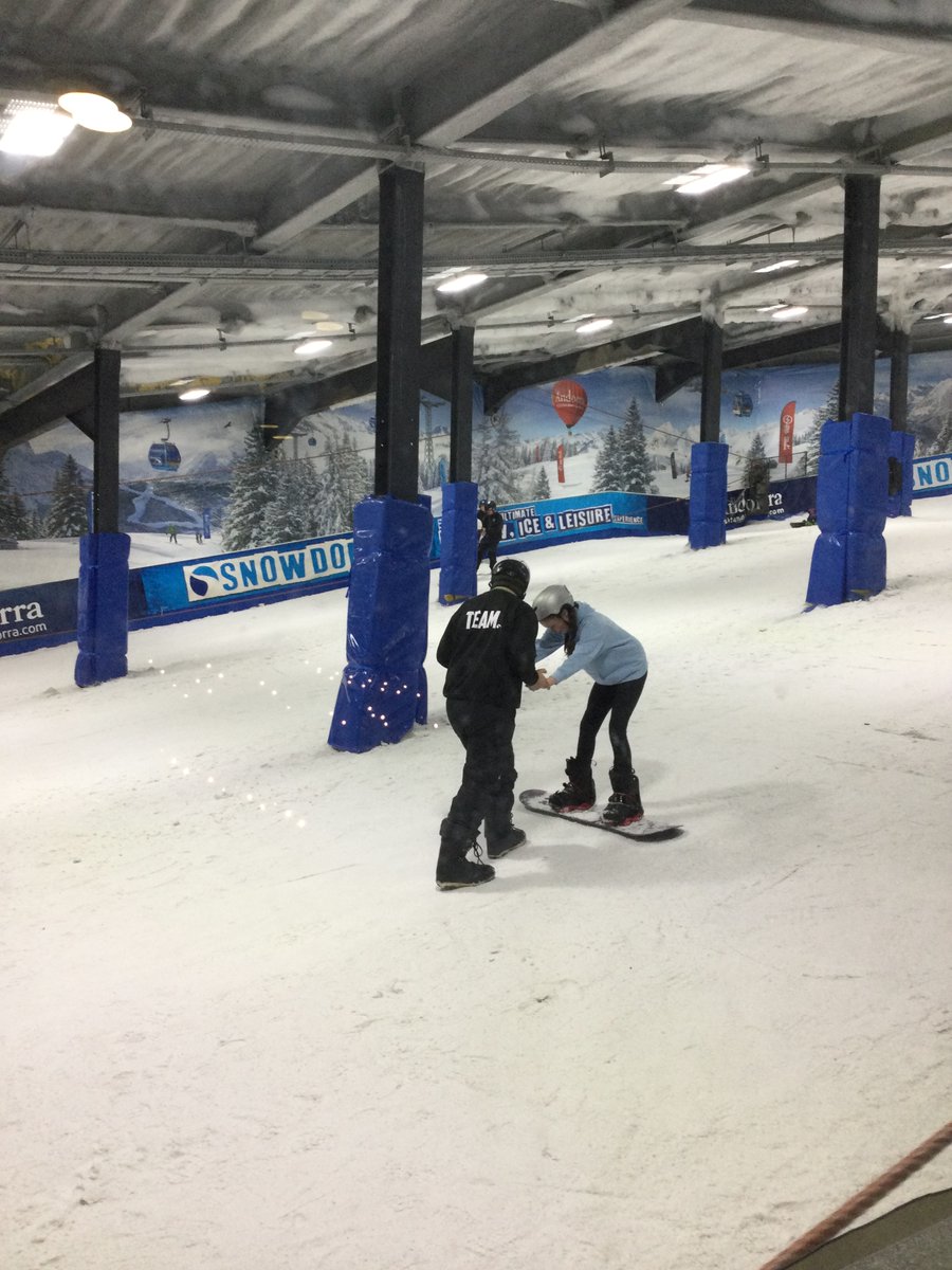 The class started to improve - snow doubt about it!