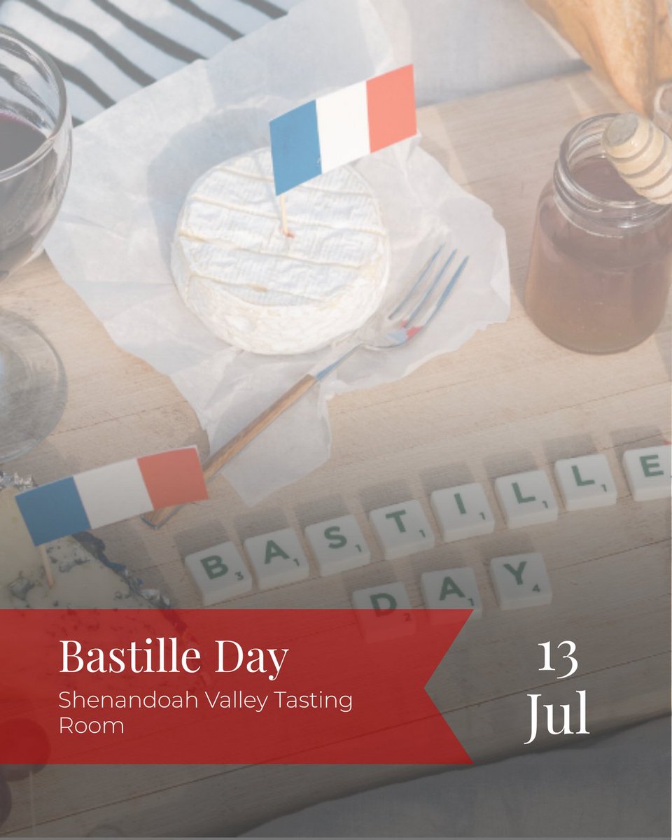 This Sunday, join us for Bastille Day in the Sierra Foothills—with a Scott Harvey twist. Enjoy French-inspired flights featuring our Loire-style Sauvignon Blanc and Rhône-style Syrah, a curated playlist, and a complimentary cheese pairing for Griffin Society members and guests.