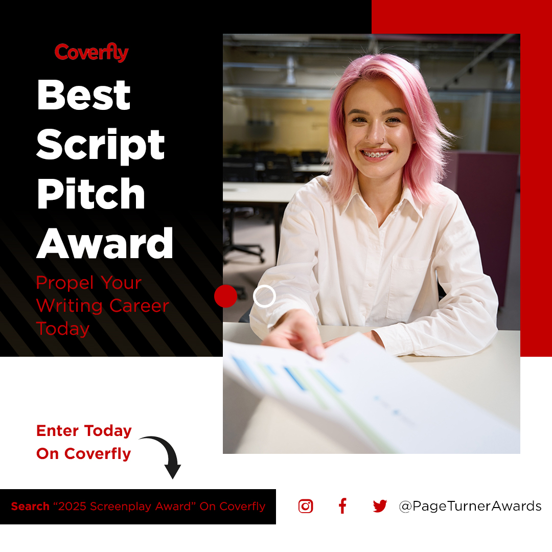 We’re excited to announce our partnership with <a href="/Coverfly/">Coverfly</a>! 🎉 Submit your #filmscript to our #ScreenplayAwards 🎬

Sign Up Now via Coverfly 👉🏻 bit.ly/2025-Screenpla…

#Coverfly #Screenwriters #ScreenwritingCompetition #Screenplay #ScreenplayContest #Scriptwriter #FilmScript