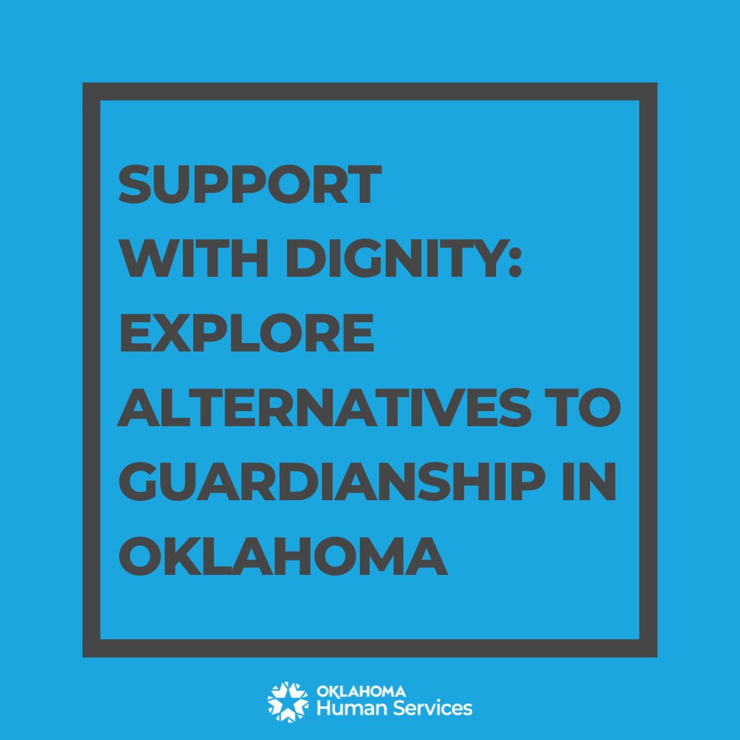 OKDHS's tweet image. 📢 Caregivers in Oklahoma — you have OPTIONS!
Explore alternatives to guardianship that promote independence and dignity for aging Oklahomans and those with disabilities.
🌐 Visit the new site: okcares.org/guardianship
📰 Full release: oklahoma.gov//okdhs/newsroo…