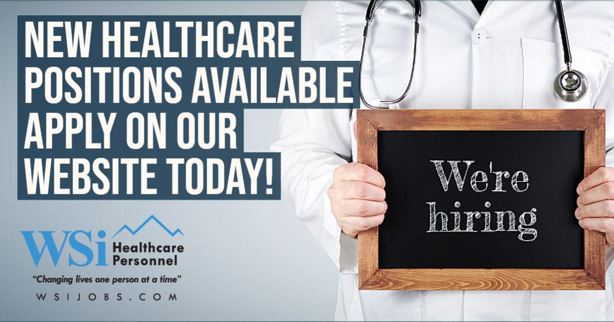 WSiHealthcare's tweet photo. We are Hiring! Apply for flexible healthcare career opportunities today! https://t.co/buvowJKSiP
#AdvancedPractice #Dental #Radiology #medLab #MedicalAdministration #MedicalAssistant #MedicalManagement #MentalHealth #Nursing #RN #LPN #CNA #Pharmacy #SurgTech #Therapy #Rehab https://t.co/cVHiUpUwiD