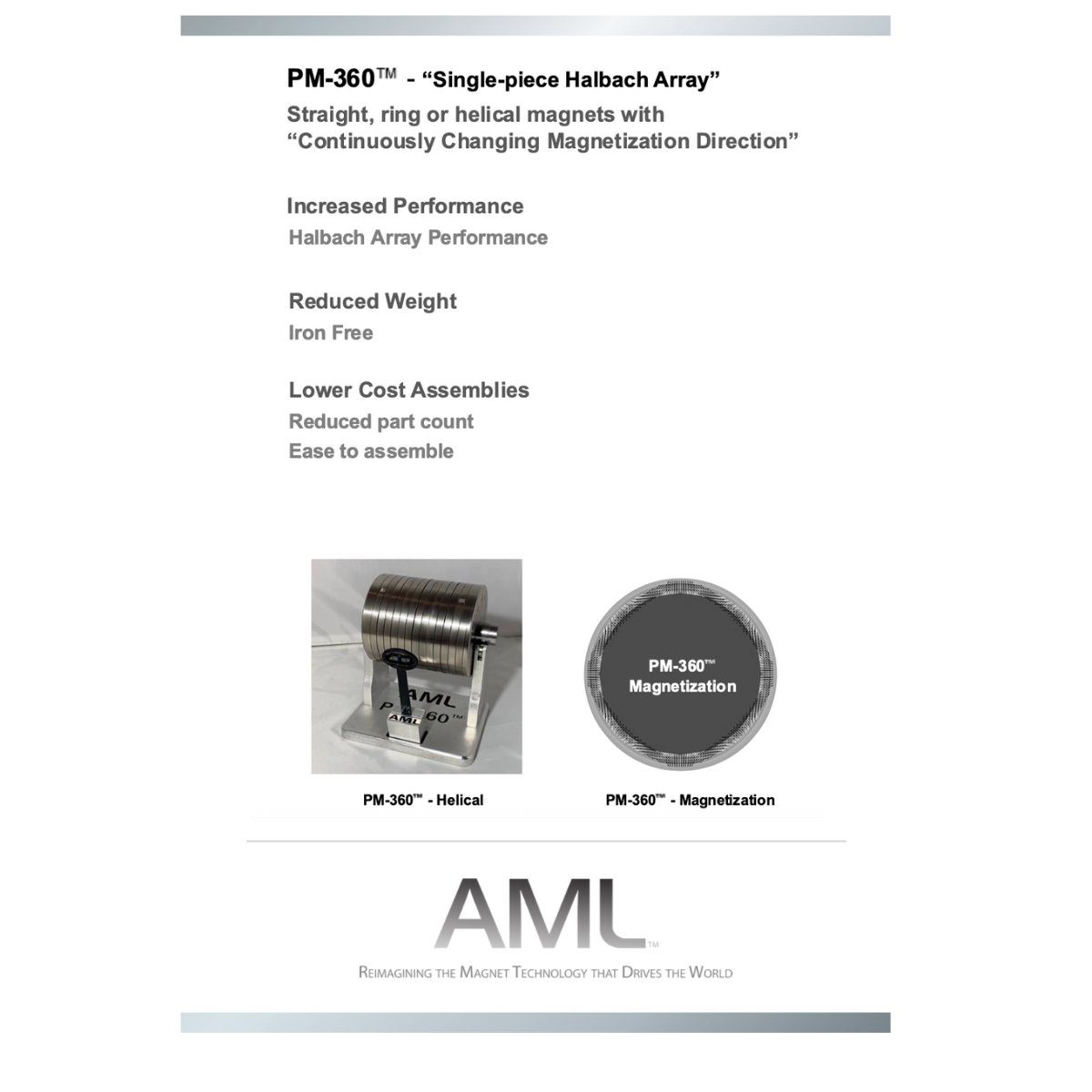 AMLInnovation's tweet image. We took a full 180 forward with American Innovation with the PM-360.. 🧲🇺🇸
Learn more: mitusmagnets.com
#magnets #supplychain #defense