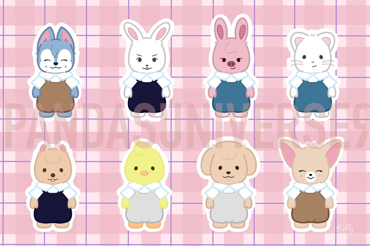 PandasUniverse9's tweet photo. ✨ Skzoo meet Calico Critters! 🐾

Which member is your fave in this style? 💖 
#StrayKids #SKZ #SKZoo #StrayKidsStickers #KpopStickers #StrayKidsFanart #KpopMerch #KpopSmallBusiness #StickerShop #StrayKidsEdit #StaySupport #StrayKidsArt  #EtsyShop #KpopAesthetic #staydelulu https://t.co/v6aWEpAGYa