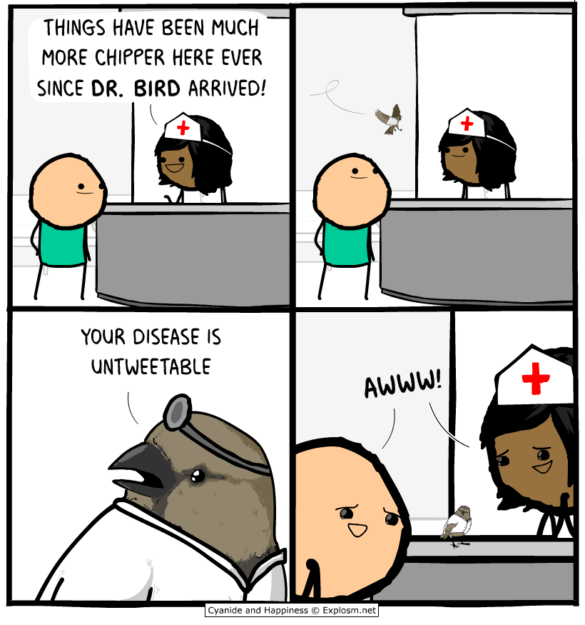 They had to let Dr. Worm go because it turned out he wasn't a real doctor.