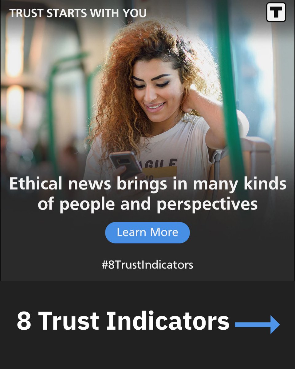 IMidwest's tweet image. Reliable journalism isn’t luck. It’s built on trust, accountability, diverse perspectives, and high editorial standards.
That’s why we follow The Trust Project’s #8TrustIndicators to show who’s behind the story and why it matters.
#CheckThe8 #TheTrustProject #EthicalJournalism