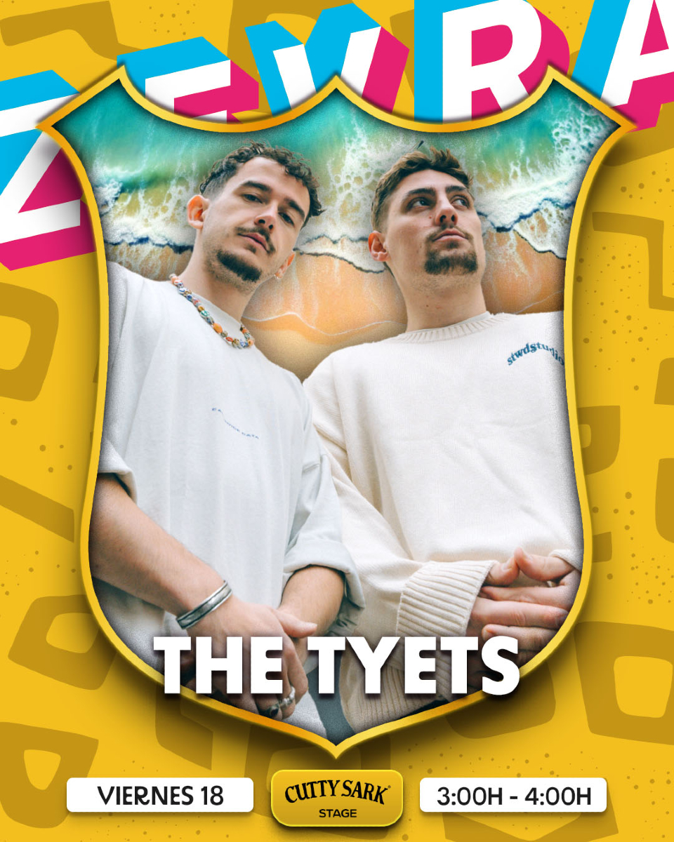 VIERNES DE LOCURA EN ZEVRAAAAA 🔥

El Cutty Sark Stage viene serio este año 😌

Una noche para romperla, cantar hasta que no puedas más y escribir otra página más en la historia de Zevra.

¿A qué artista no le fallaréis? 🤔