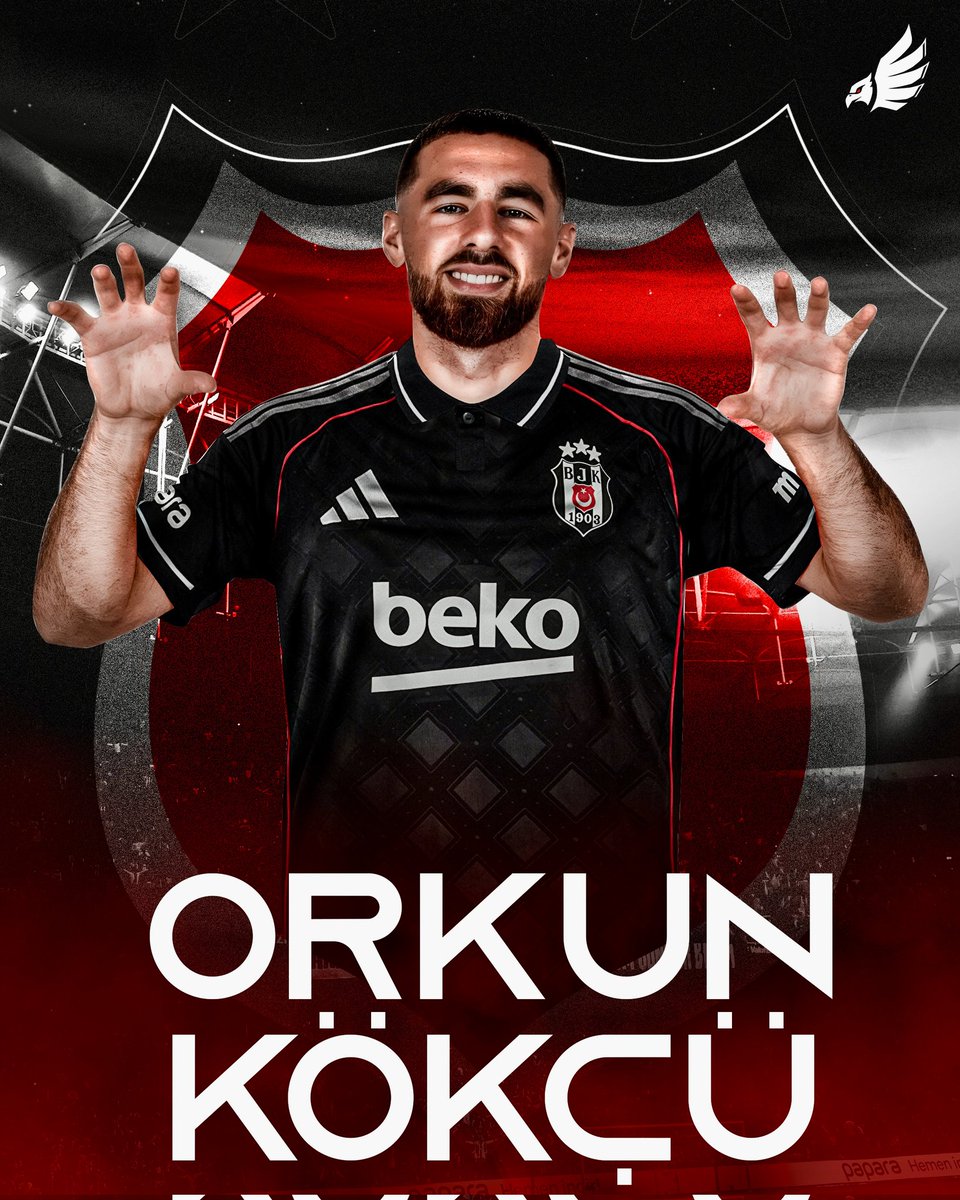kartalhatti's tweet photo. Yuvana hoş geldin, Orkun Kökçü.

Bu sevda seninle daha güçlü. 🦅🖤 https://t.co/yew80dhLzV