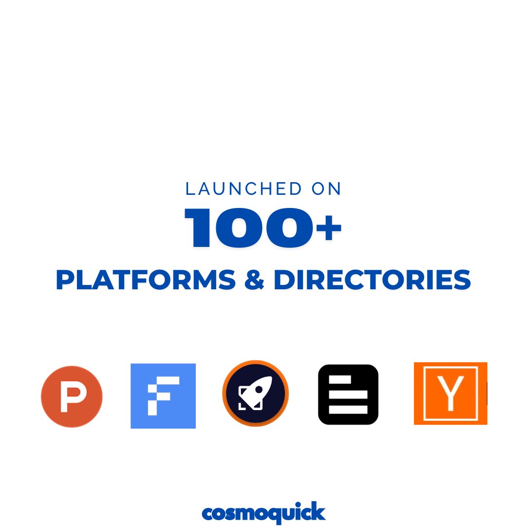 cosmoquickhq's tweet image. Some recent Feats Accomplished By CosmoQuick. Alongside launching 8 Products, CosmoQuick has expanded its brand value by a large magnitude. Marching upwards from here! 

#hiring #cosmoquick #hr #jobs #brandvalue